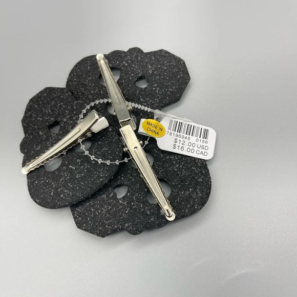 Urban Outfitters RHINESTONE ICON CLIP SET, NWT - Picture 4 of 5